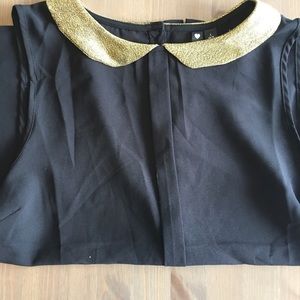 Sheer sleeveless top